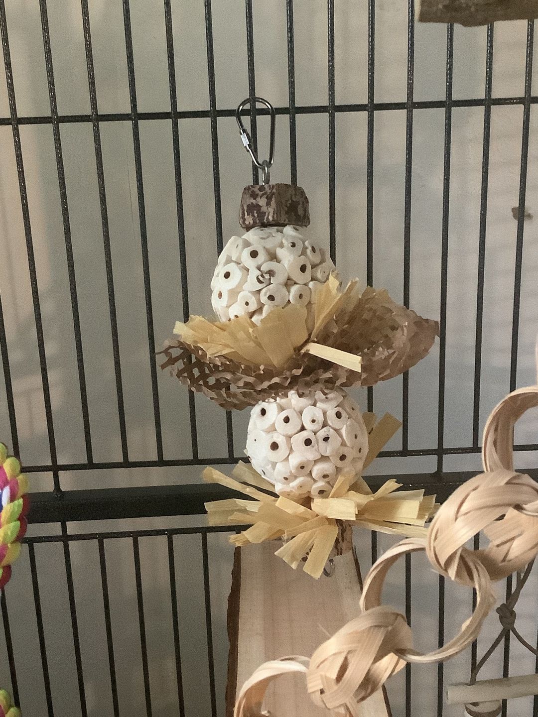 Mahogany Pods Cheep Thrills Bird Small Pet Toys